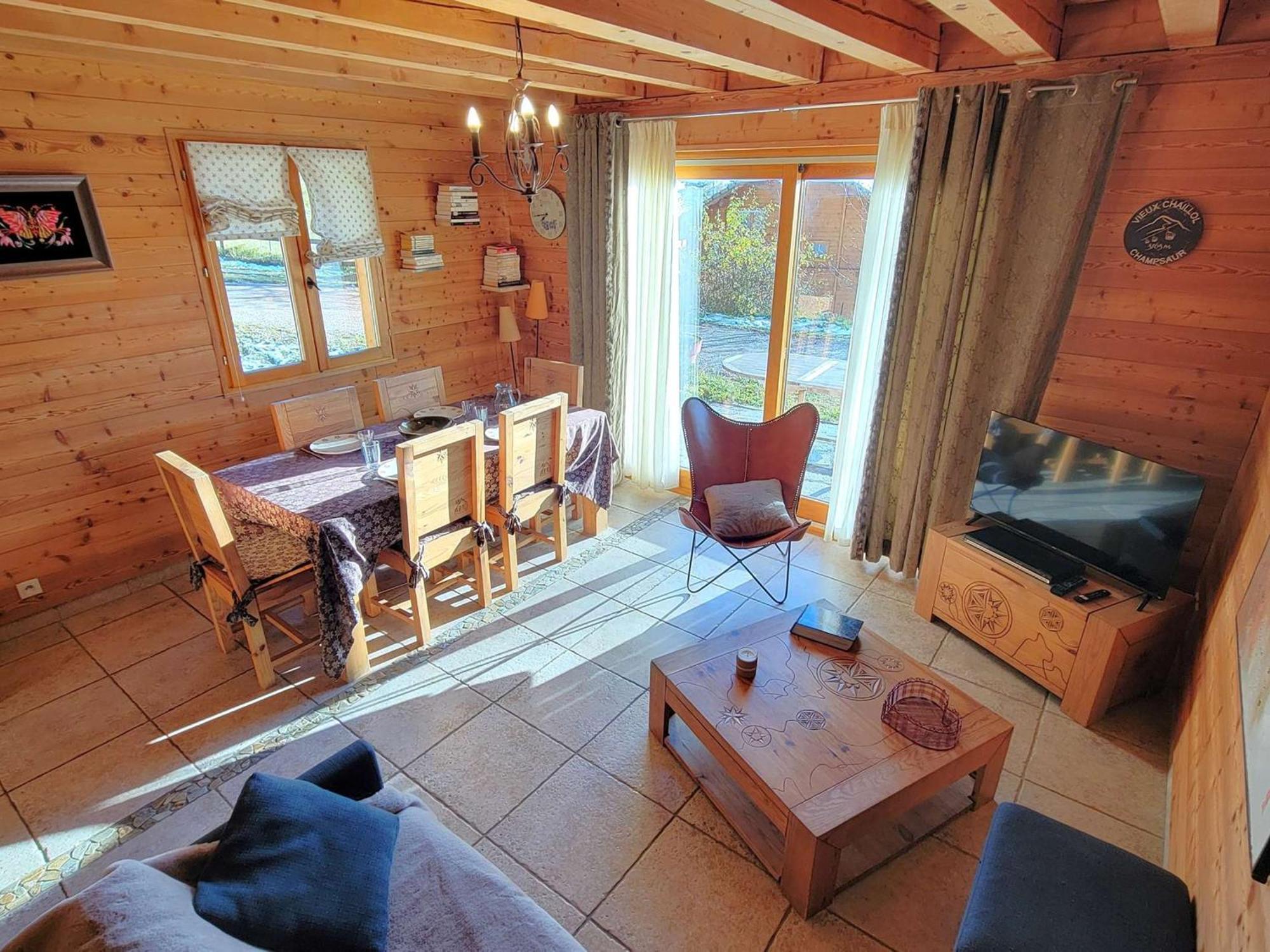 Chalet 6 Pers Avec Spa, Terrasse Plein Sud A Saint-Michel-De-Chaillol - Fr-1-393-22 Exterior foto